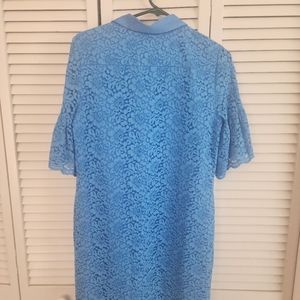 SOLD Banana Republic Blue Lace Dress